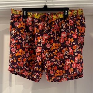 Sundance Multicolor Floral Pajama Shorts
